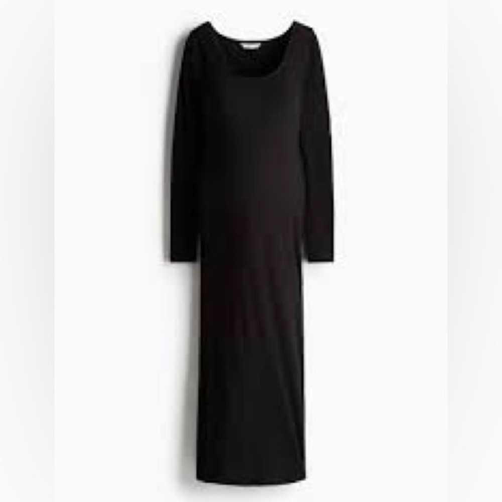 MAMA RIBBED BODYCON DRESS